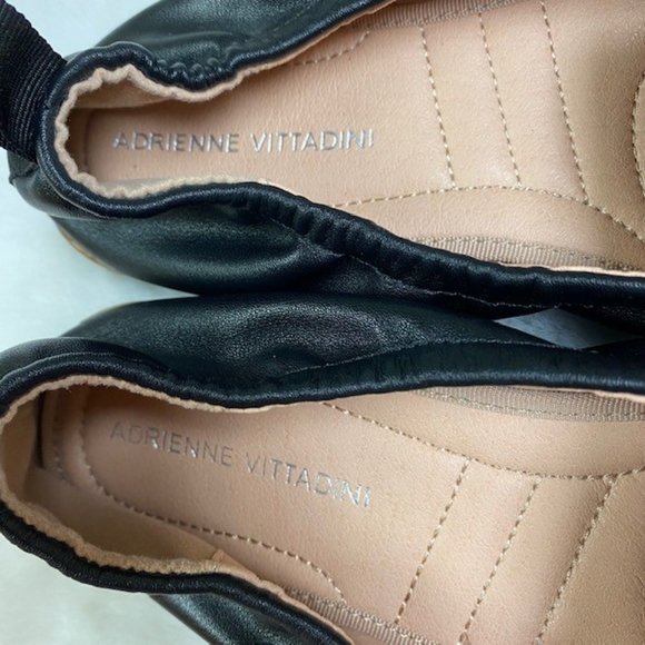 Adrienne‎ Vittadini Lanz Skimmer Flats Vegan Leather, size 7.5 M, LIKE NEW - Picture 13 of 14